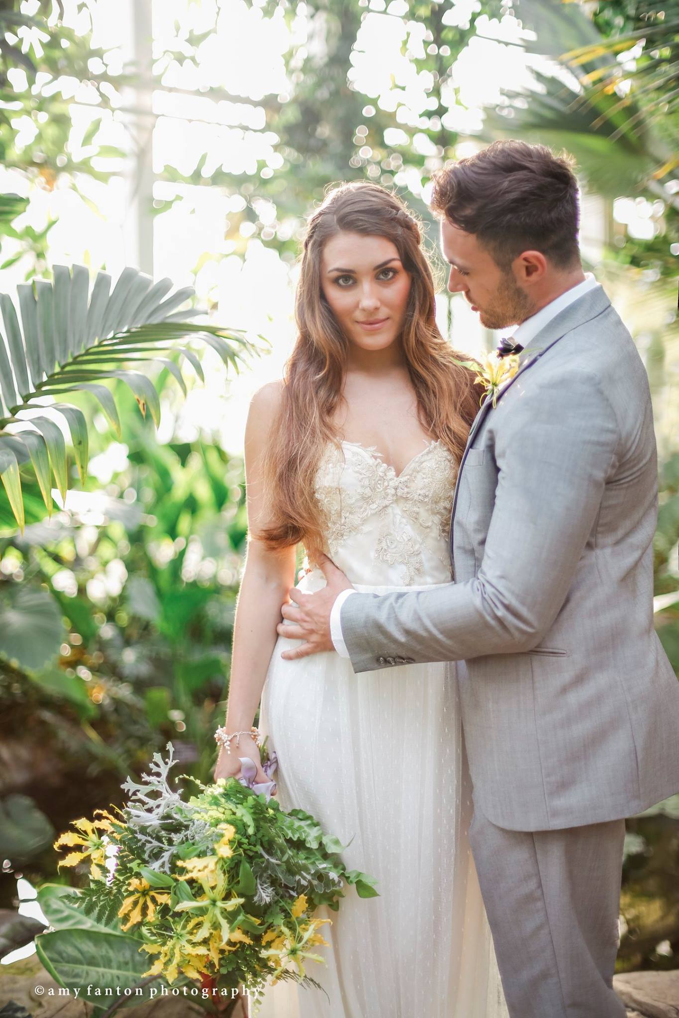 Petal to the Metal bridal bouquet