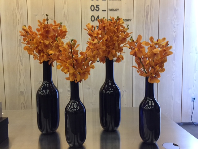 Petal to the Metal weekly corporate flowers deliveries for office receptions