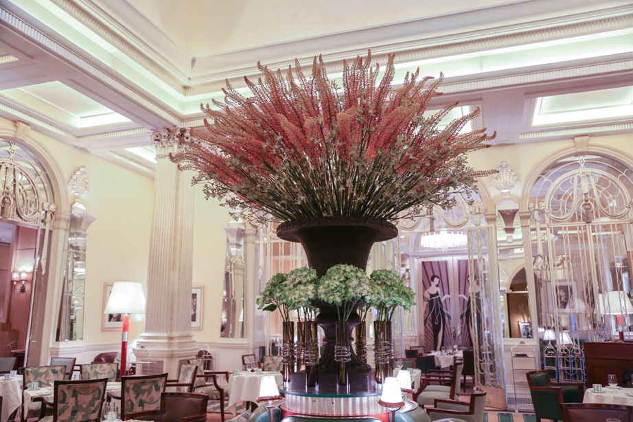 claridges may 2014 eremurus main focal urn